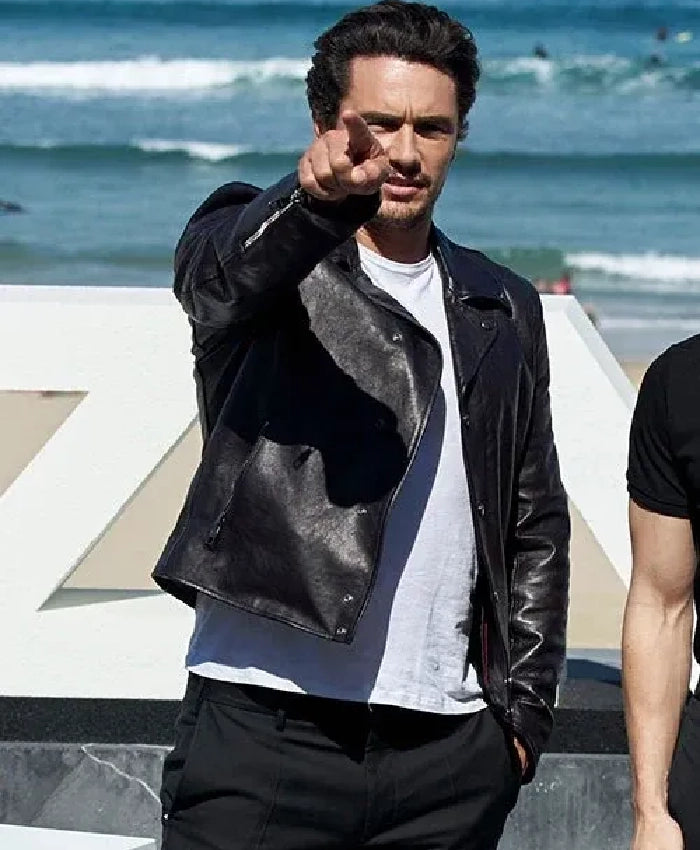 James Franco Inspired Leather Jacket for Men