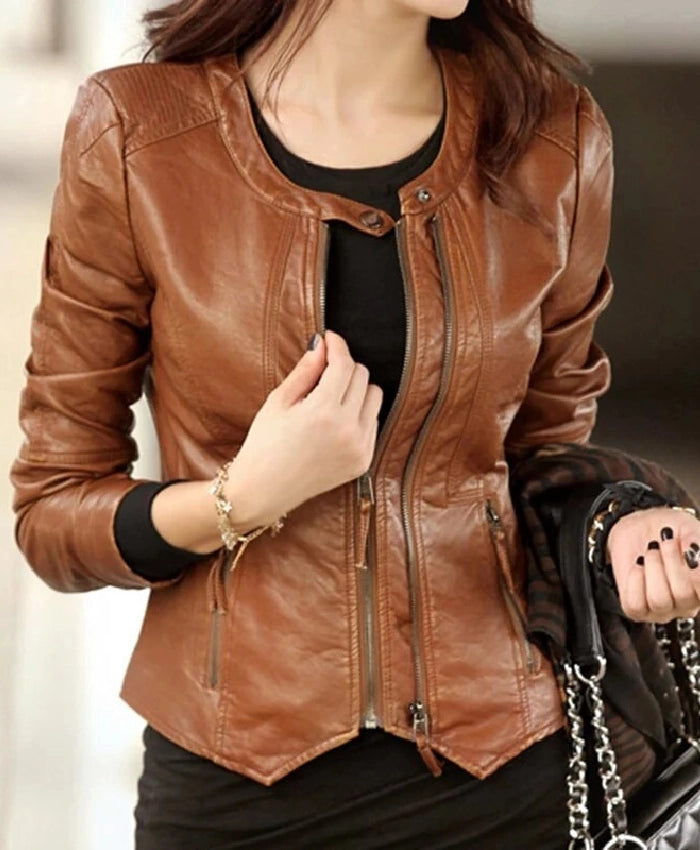 Classic Biker Style with a Modern Feminine Fit