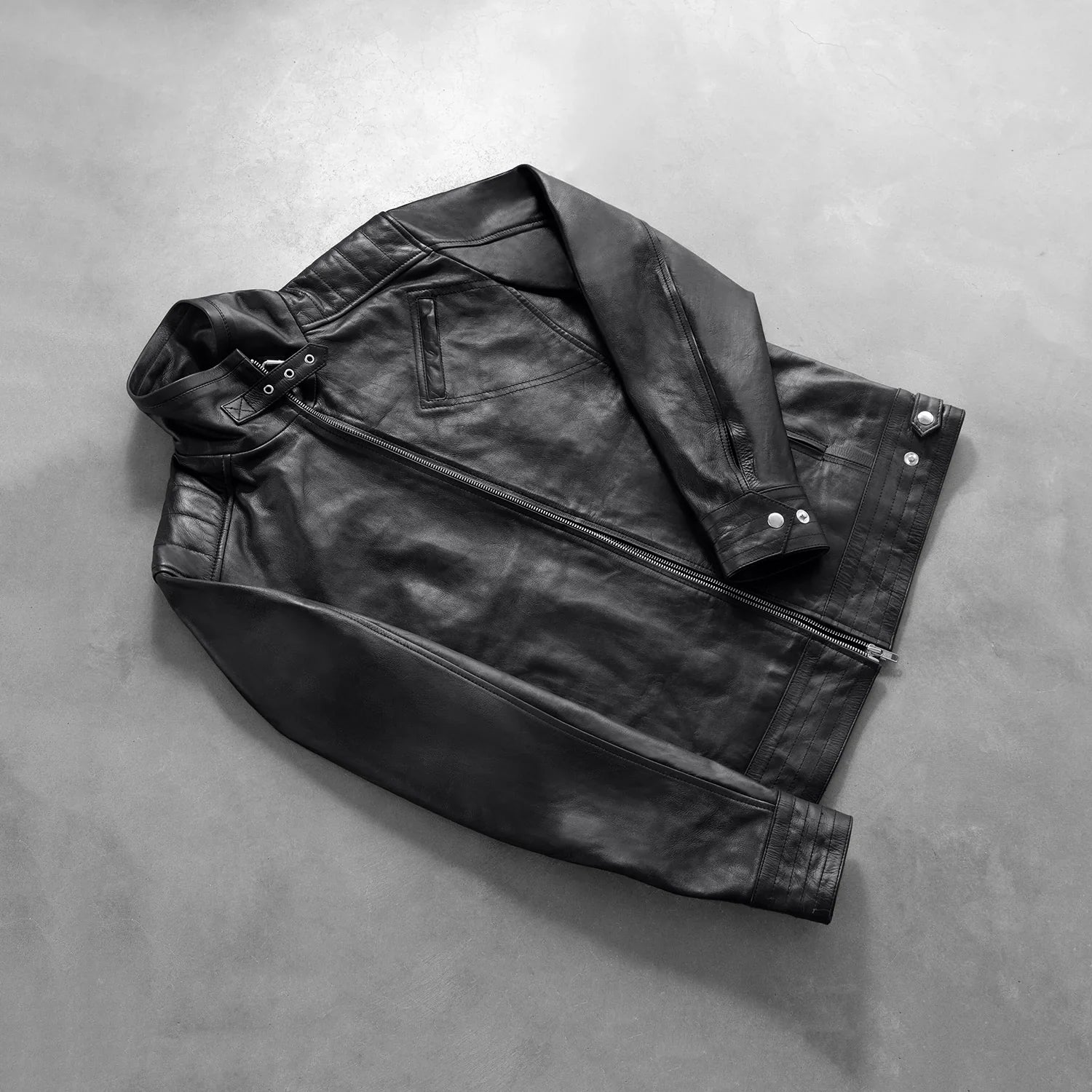 [FS] Legacy Black Leather Biker Jacket